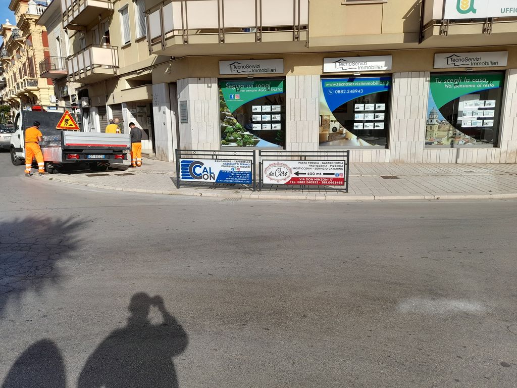 Impianto TRANSENNA a San Severo, in zona Lidl