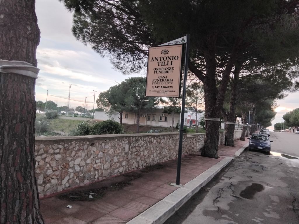 Impianto PALINA a Grottaglie, in zona Sole lù benessere