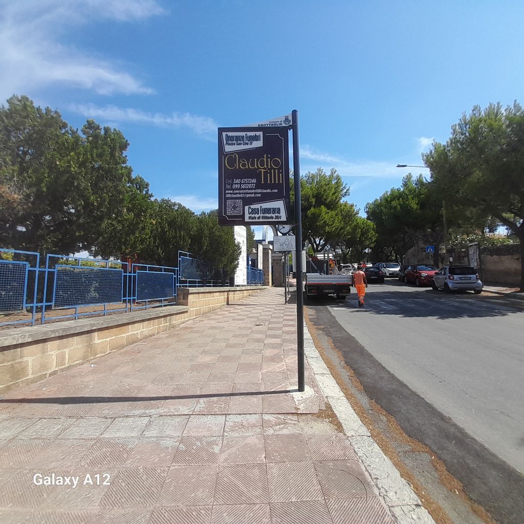 Impianto PALINA a Grottaglie, in zona 