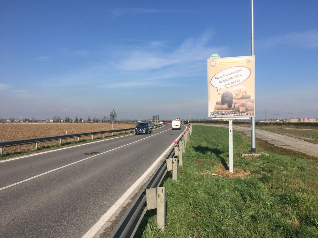 Impianto CARTELLONISTICA a Morengo
