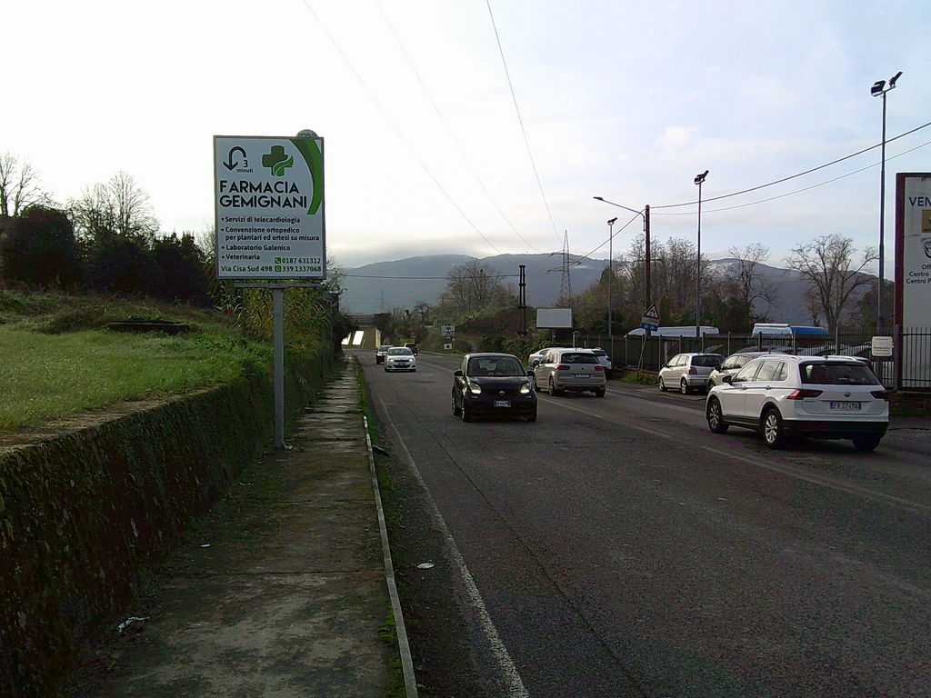Impianto CARTELLONISTICA a Sarzana, in zona Ipercoop