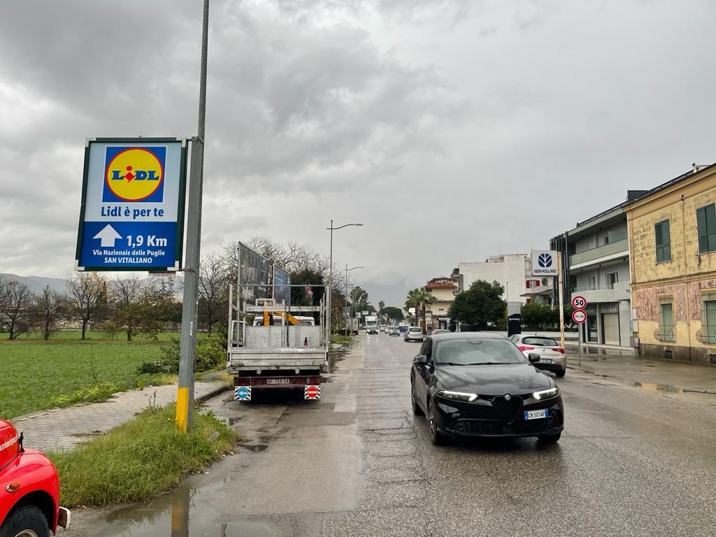 Impianto CARTELLONISTICA a San Vitaliano, in zona La Delizia