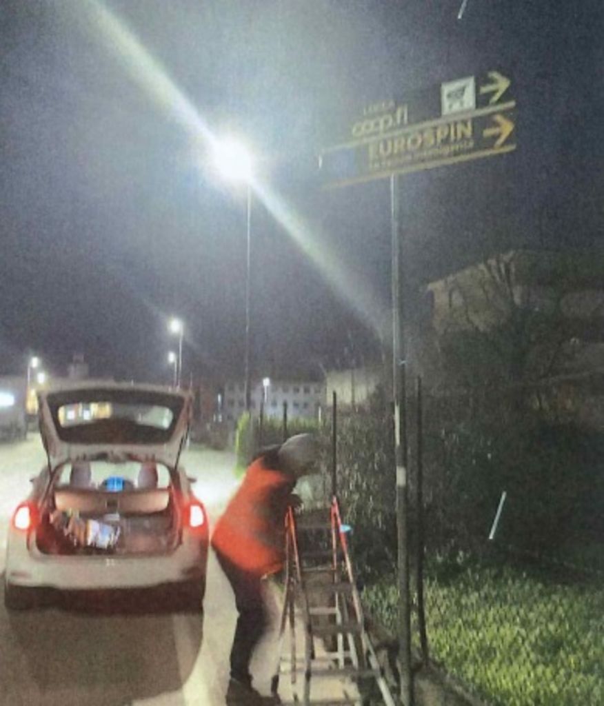 Impianto FRECCE / PREINSEGNE a Lucca, in zona Balamì