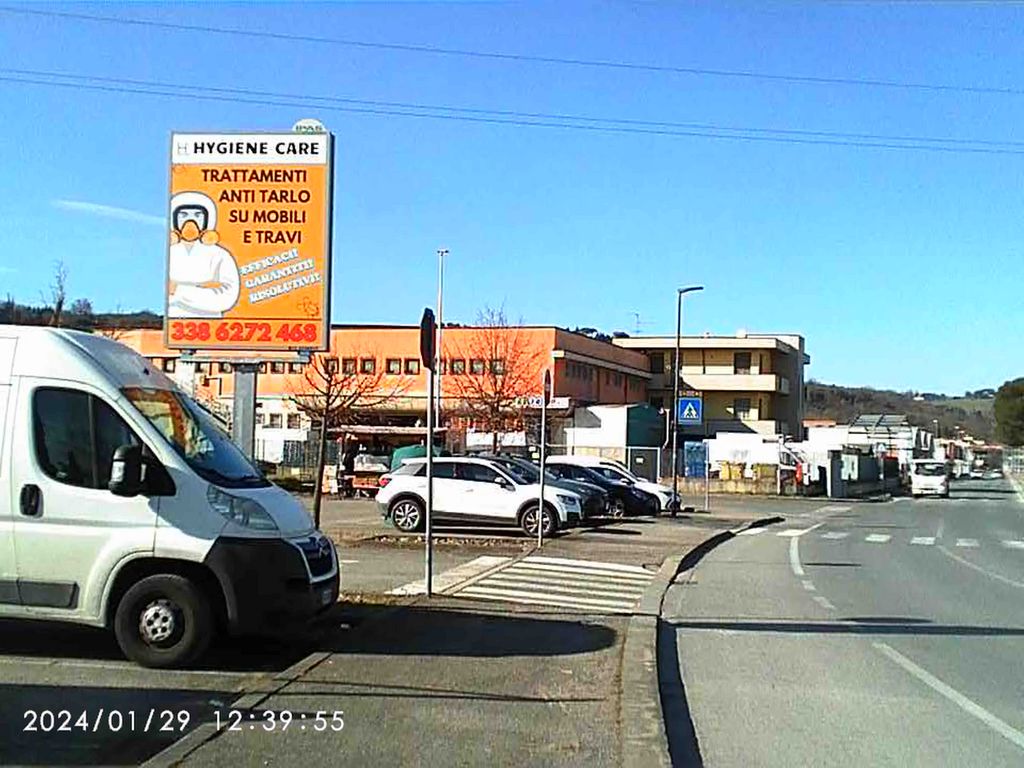 Impianto CARTELLONISTICA a Figline e Incisa Valdarno, in zona Circolo ARCI