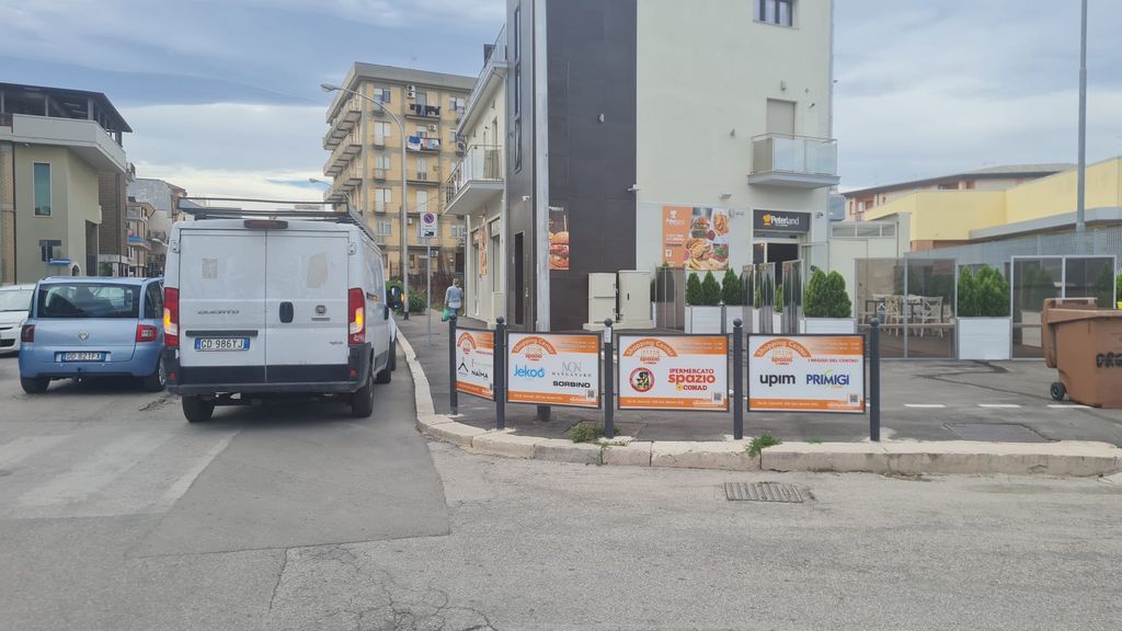 Impianto TRANSENNA a San Severo, in zona EuroSpin