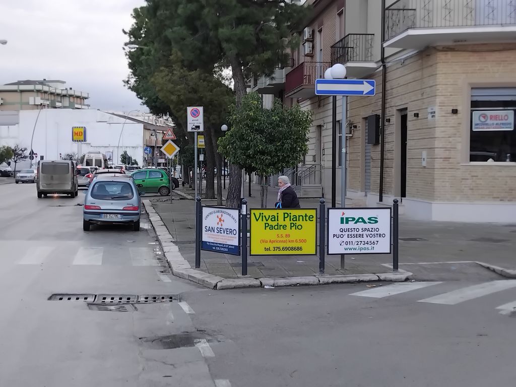Impianto TRANSENNA a San Severo, in zona Elettrolamp