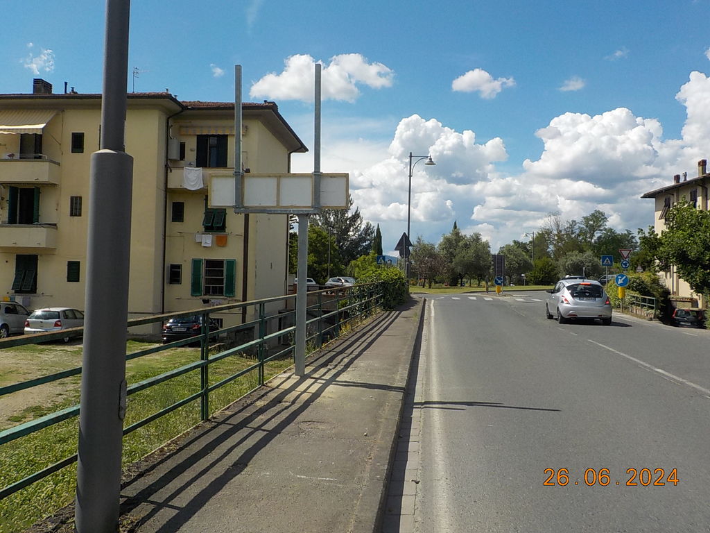 Impianto CARTELLONISTICA a Figline e Incisa Valdarno, in zona Scuola primaria Aronne Cavicchi