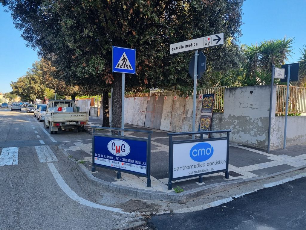 Impianto TRANSENNA a Monastir, in zona Stadio Comunale di Monastir