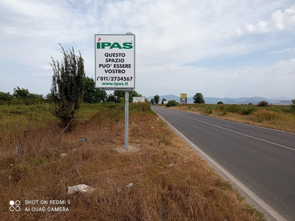 Impianto CARTELLONISTICA a San Tammaro, in zona Gallo Petroli
