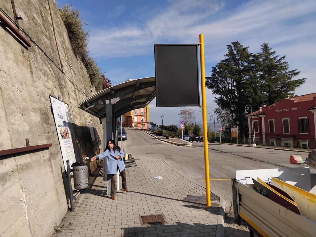 Impianto PALINA a Potenza, in zona Archivio di Stato di Potenza