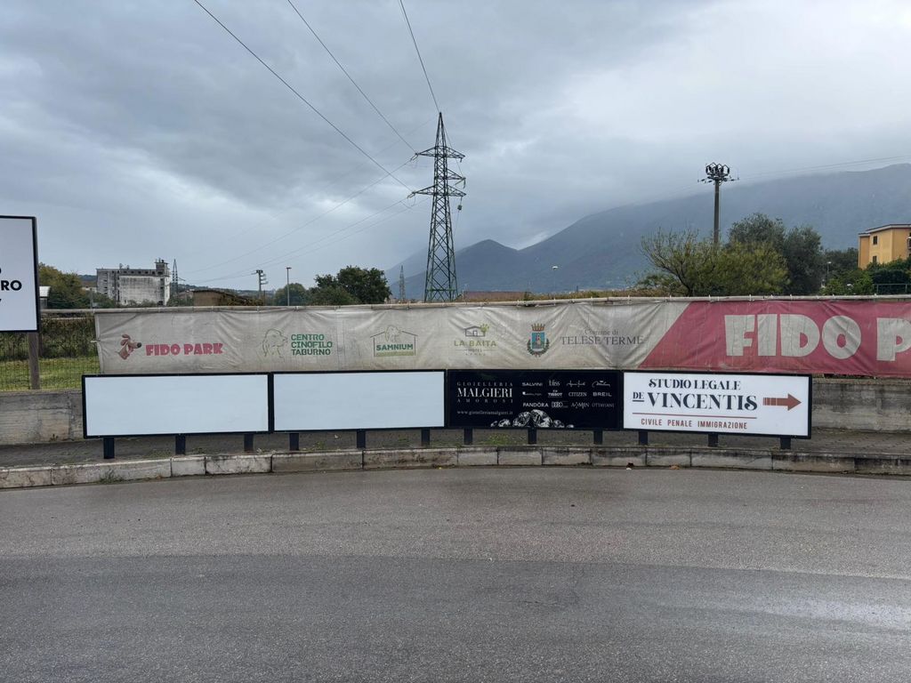 Impianto TRANSENNA a Telese Terme, in zona Piazza Italia
