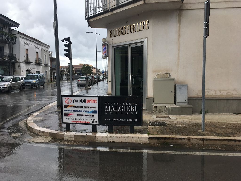 Impianto TRANSENNA a Telese Terme, in zona Newtrend Telese