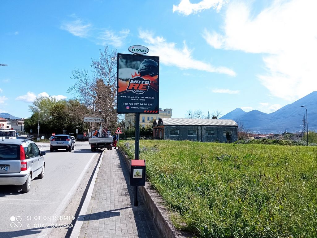 Impianto TABELLA a Telese Terme, in zona Conad