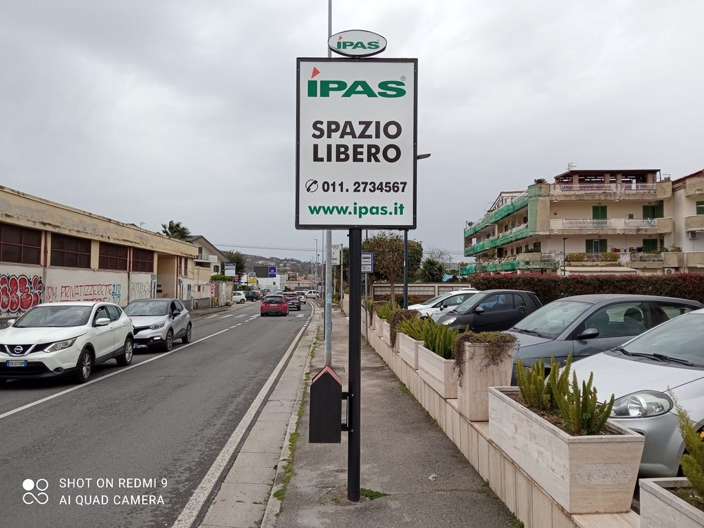 Impianto TABELLA a Quarto, in zona Boheme