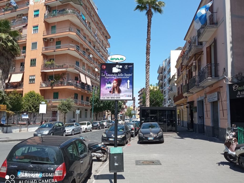 Impianto TABELLA a Casoria, in zona Ospedale Santa Maria della Pietà