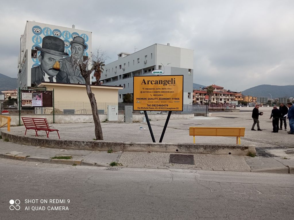 Impianto CARTELLONISTICA a Casagiove, in zona Parco rionale