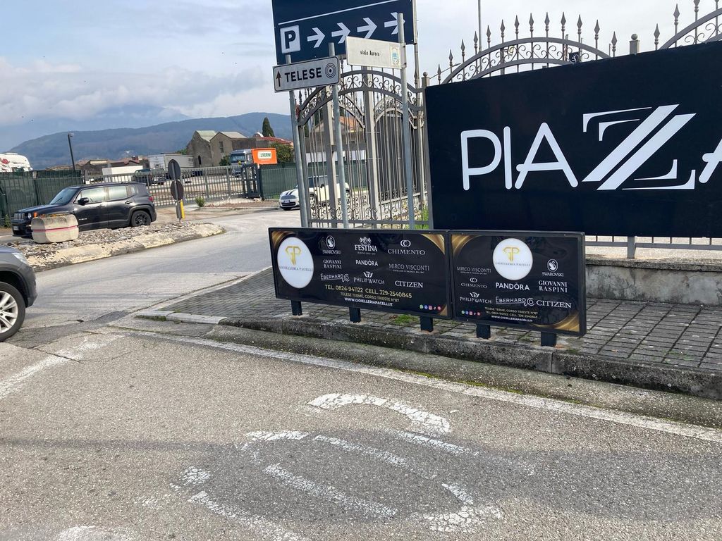 Impianto TRANSENNA a Telese Terme, in zona Piazza Italia