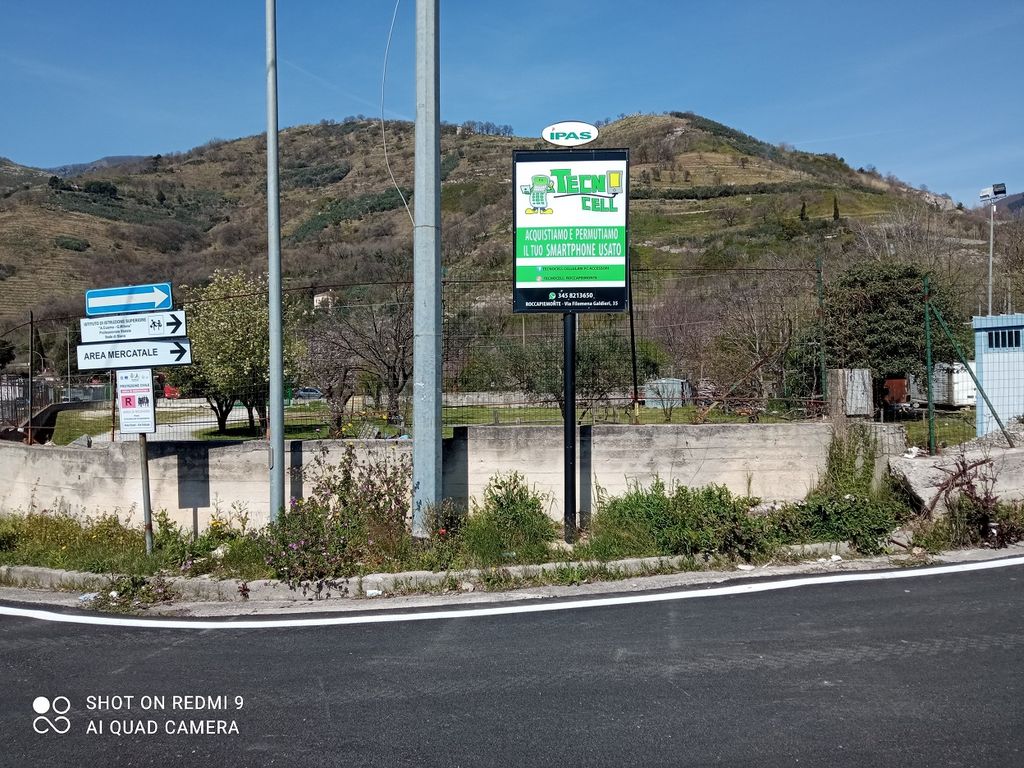 Impianto TABELLA a Siano, in zona Despar