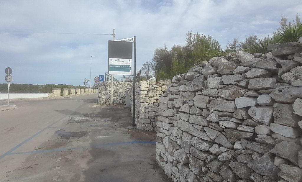 Impianto PALINA a Giovinazzo, in zona Nathan