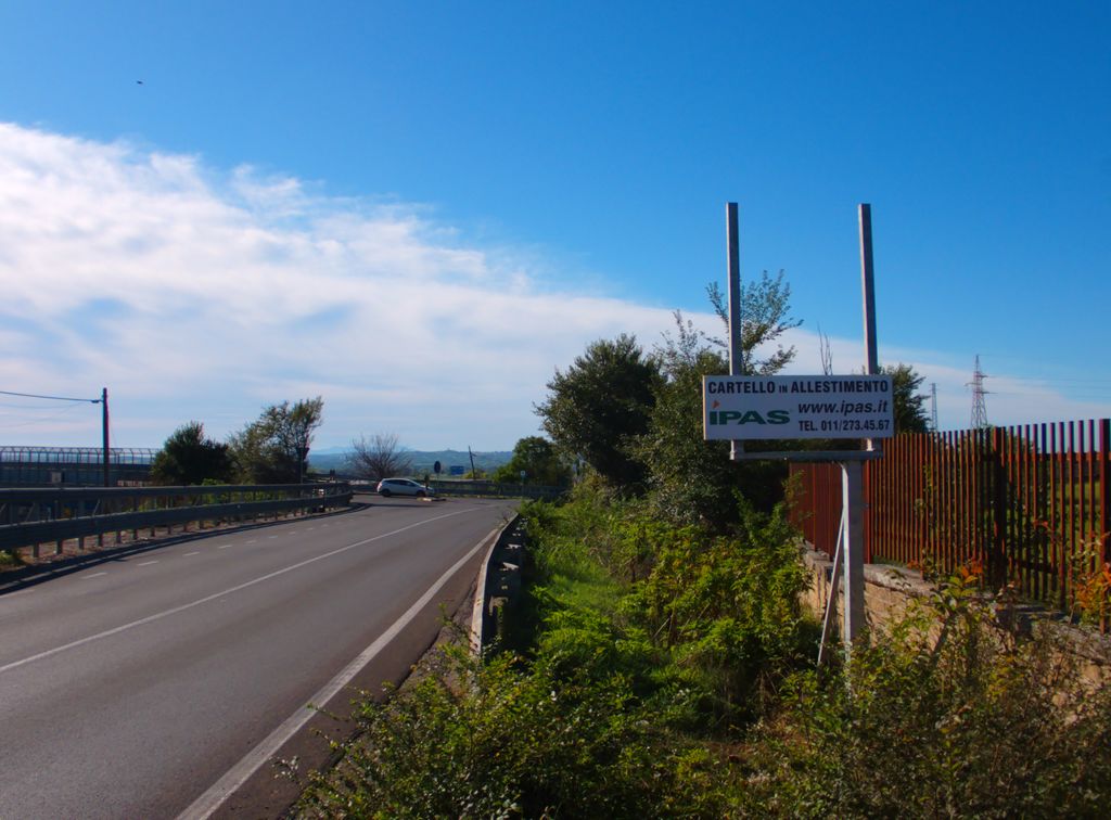 Impianto CARTELLONISTICA a Fiano Romano, in zona Mater