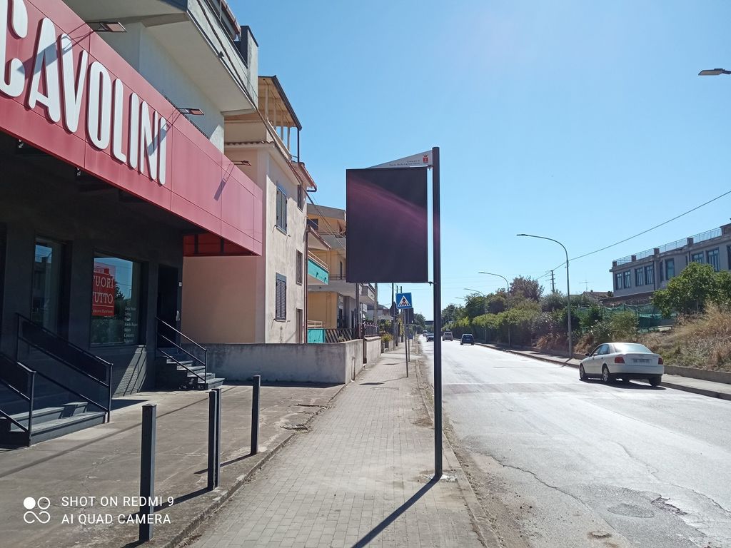 Impianto PALINA a Santa Maria Capua Vetere, in zona Liceo Artistico