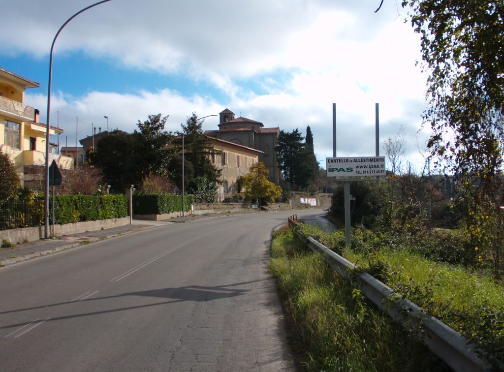 Impianto CARTELLONISTICA a Montefiascone, in zona Corpus Domini