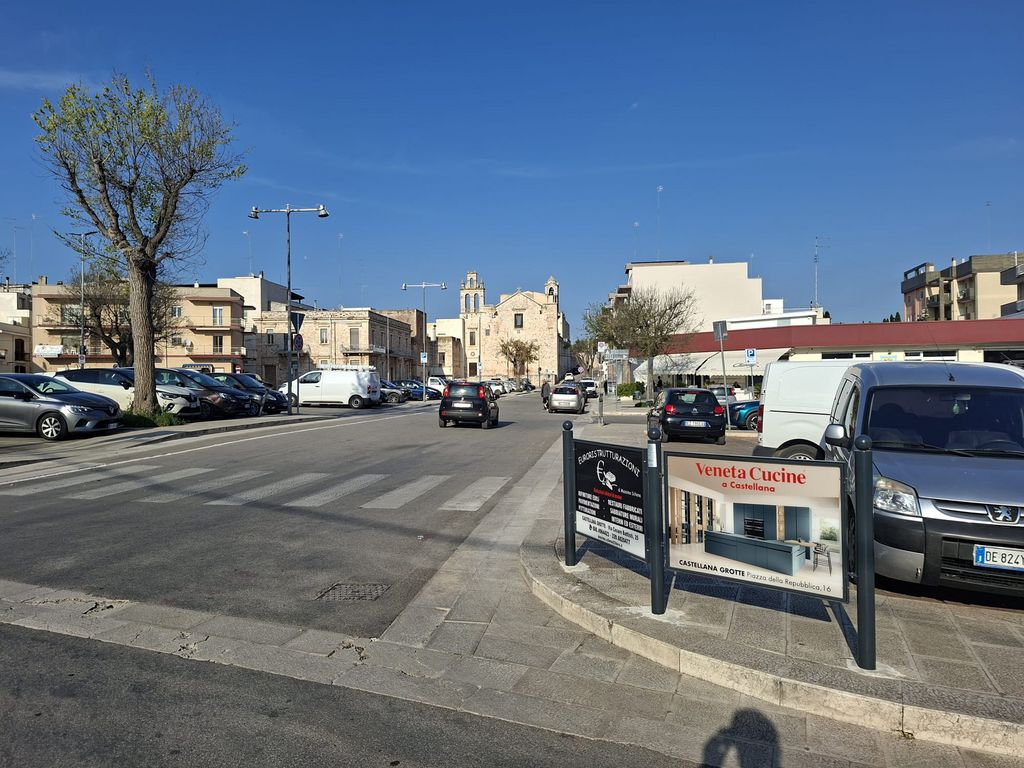 Impianto TRANSENNA a Castellana Grotte, in zona Sirio Market