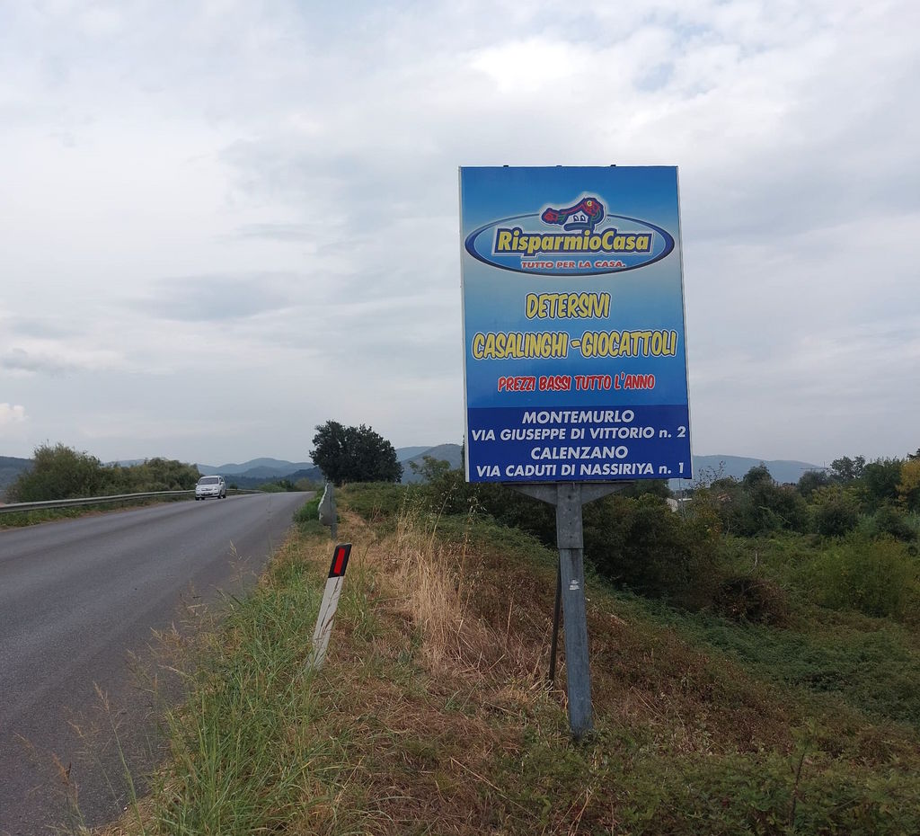 Impianto CARTELLONISTICA a Montale, in zona Co.G.I.S. Montale