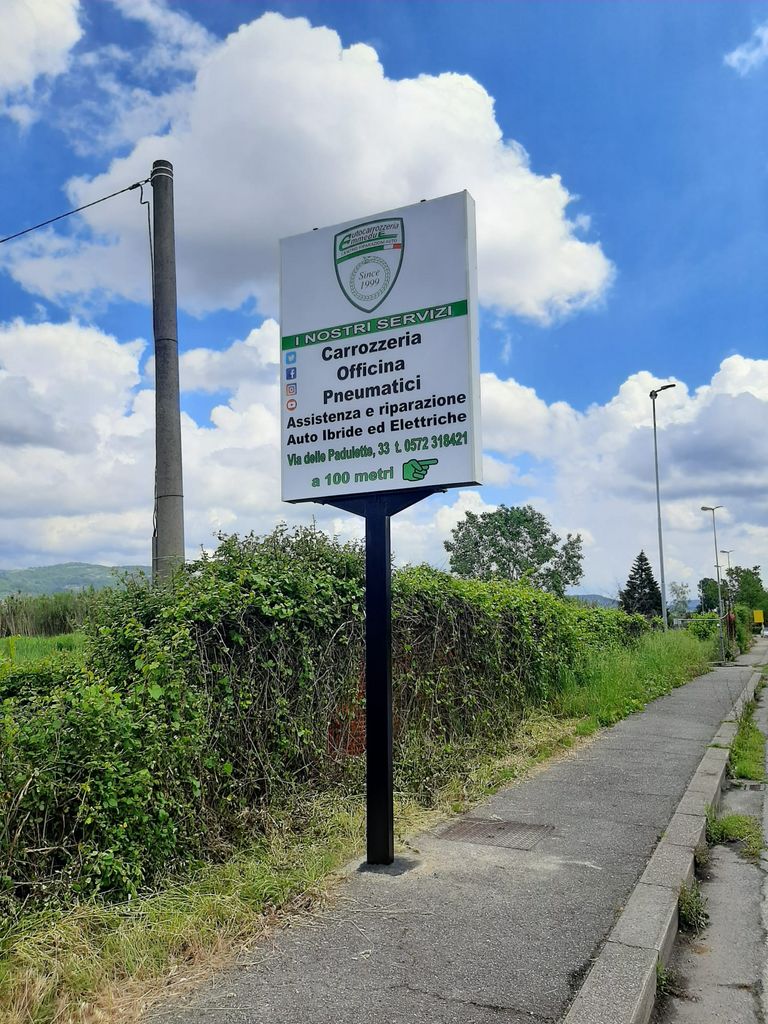 Impianto CARTELLONISTICA a Buggiano, in zona Viagramscifr.60