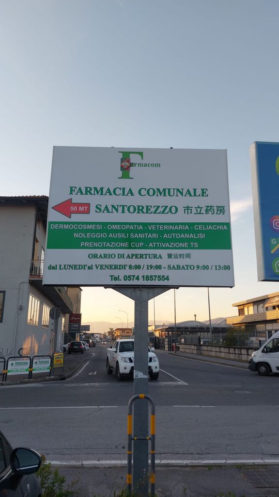 Impianto CARTELLONISTICA a Montemurlo, in zona Monumento del Passo degli Acandoli