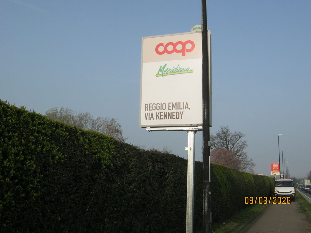 Impianto CARTELLONISTICA a Reggio nell'Emilia, in zona Parco pubblico