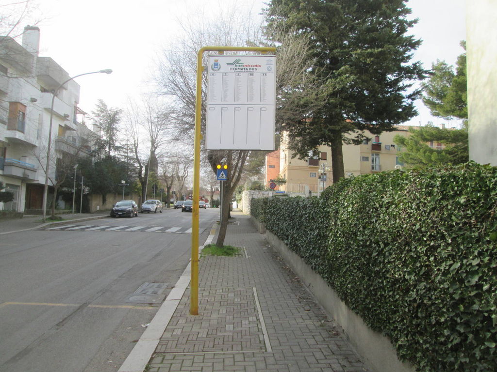 Impianto PALINA a Matera, in zona Bar 