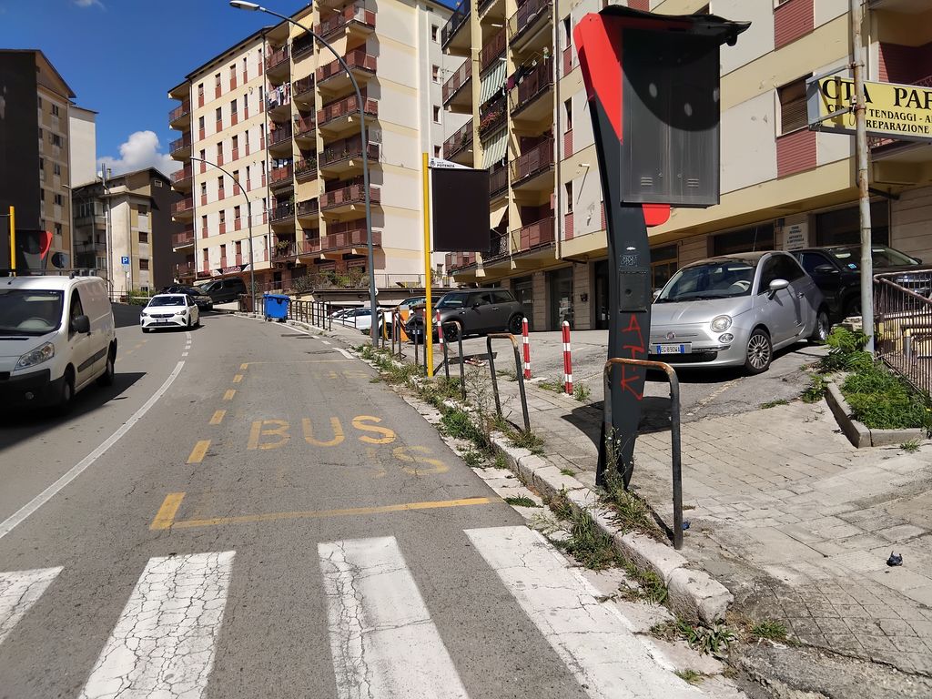Impianto PALINA a Potenza, in zona Il cappellaio matto