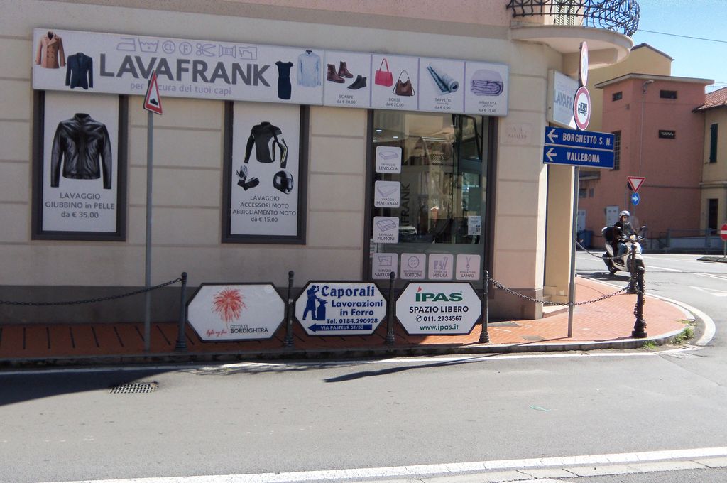 Impianto TRANSENNA a Bordighera, in zona Despar