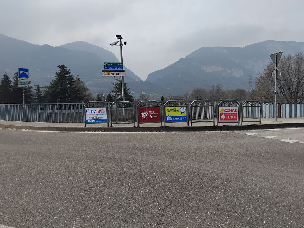 Impianto TRANSENNA a Trento, in zona Golden India