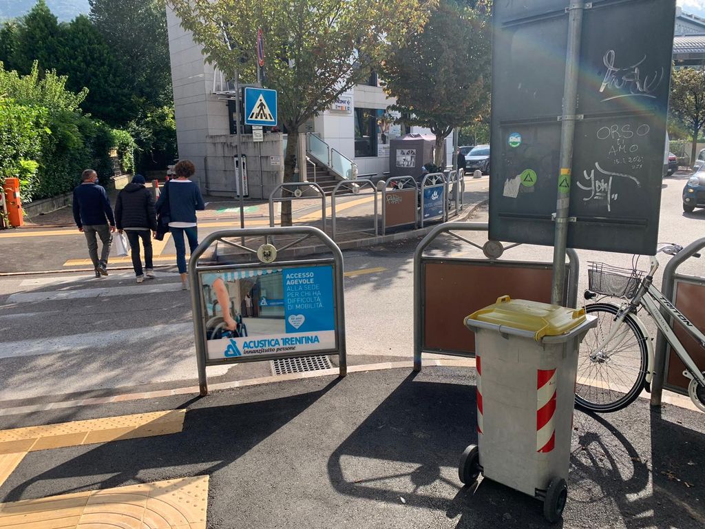 Impianto TRANSENNA a Trento, in zona Poli