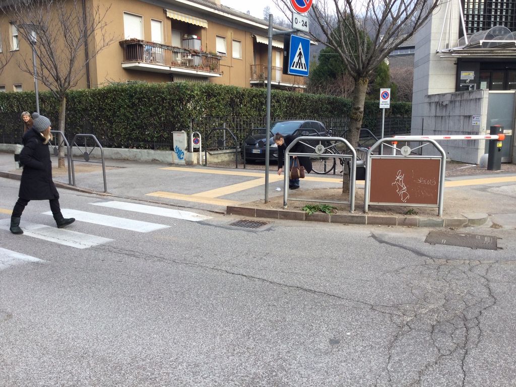 Impianto TRANSENNA a Trento, in zona Atriò