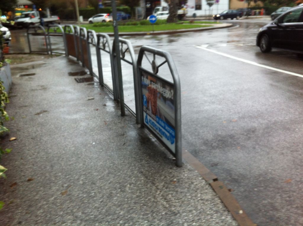 Impianto TRANSENNA a Trento, in zona Poli