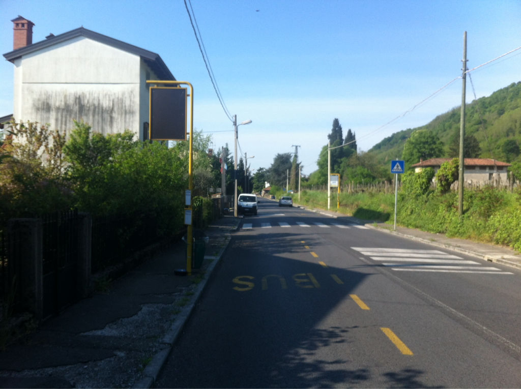 Impianto PALINA a Gorizia, in zona Bar Alla Passerella