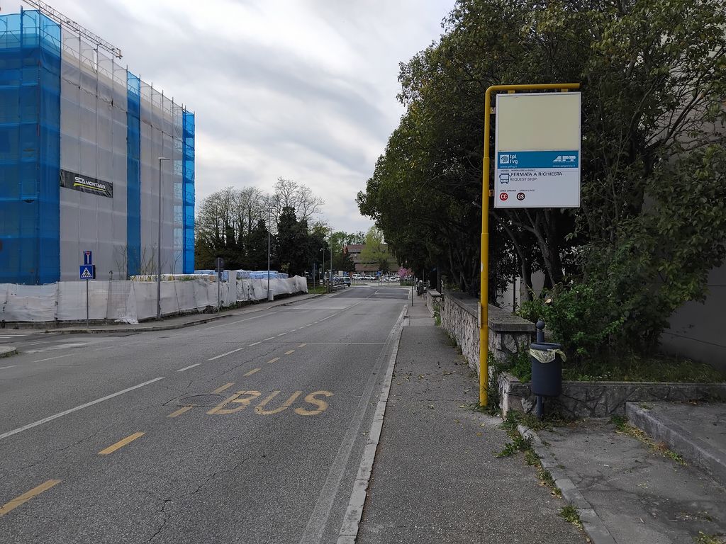 Impianto PALINA a Monfalcone, in zona Bar Ai Quattro Venti