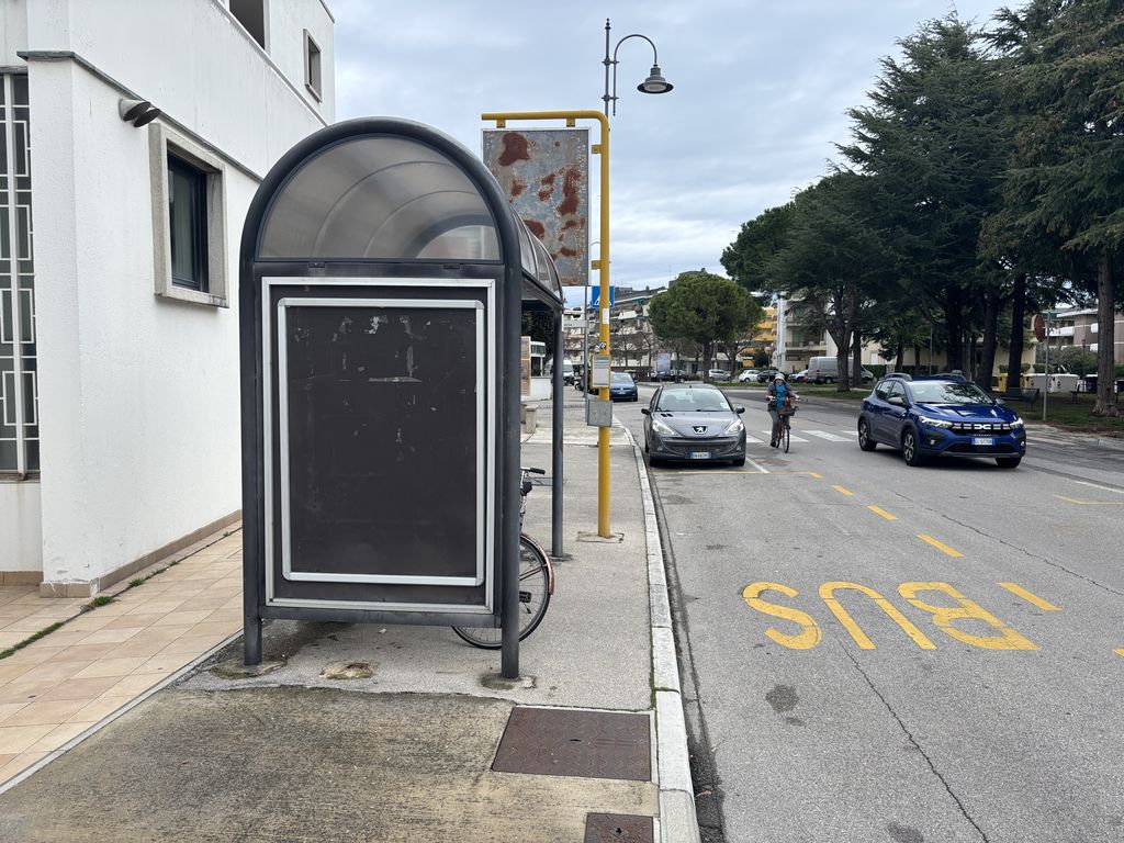 Impianto PENSILINA a Grado, in zona Delfino Blu