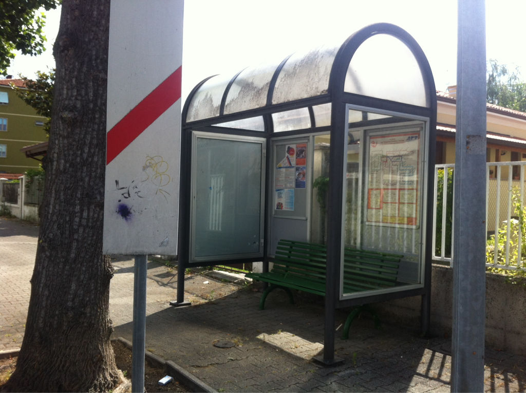 Impianto PENSILINA a Monfalcone, in zona Bar Novo