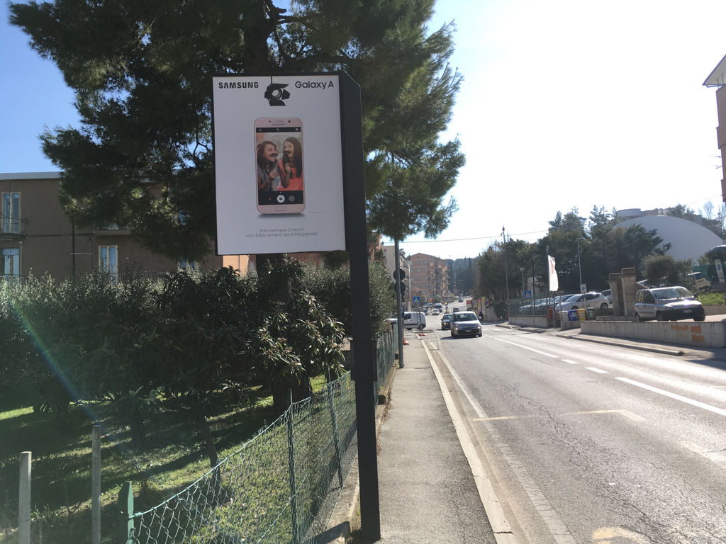Impianto PALINA a Macerata, in zona Toni calzature