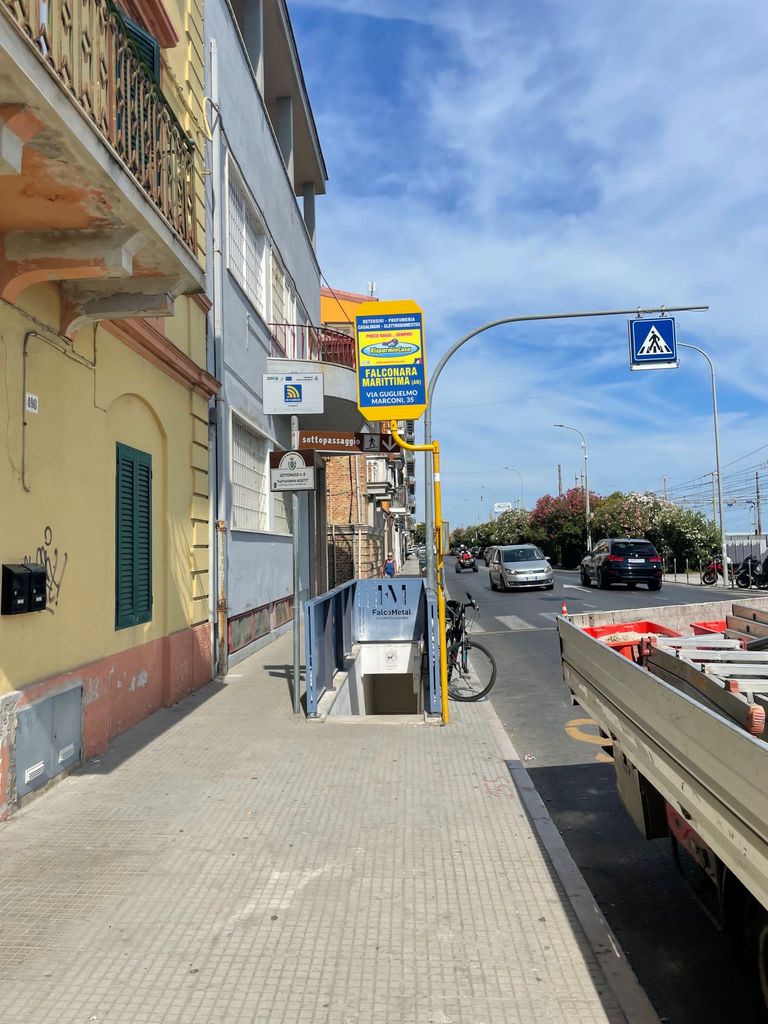 Impianto PALINA a Falconara Marittima, in zona Ita Sushi
