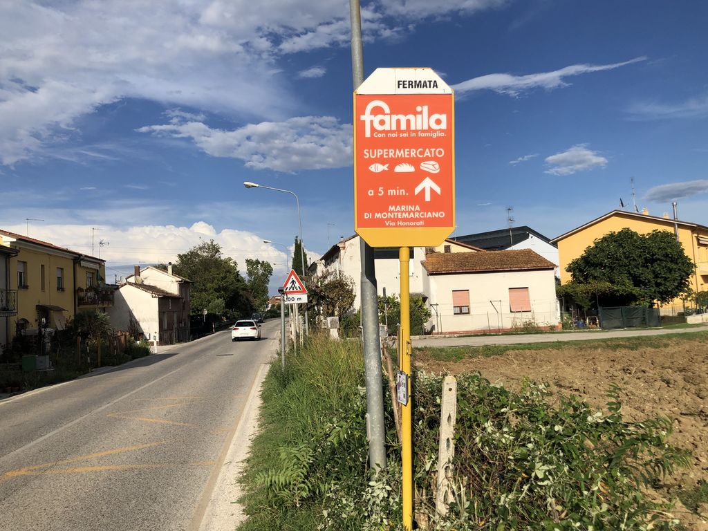 Impianto PALINA a Montemarciano, in zona Scuola Secondaria Carlo Falcinelli