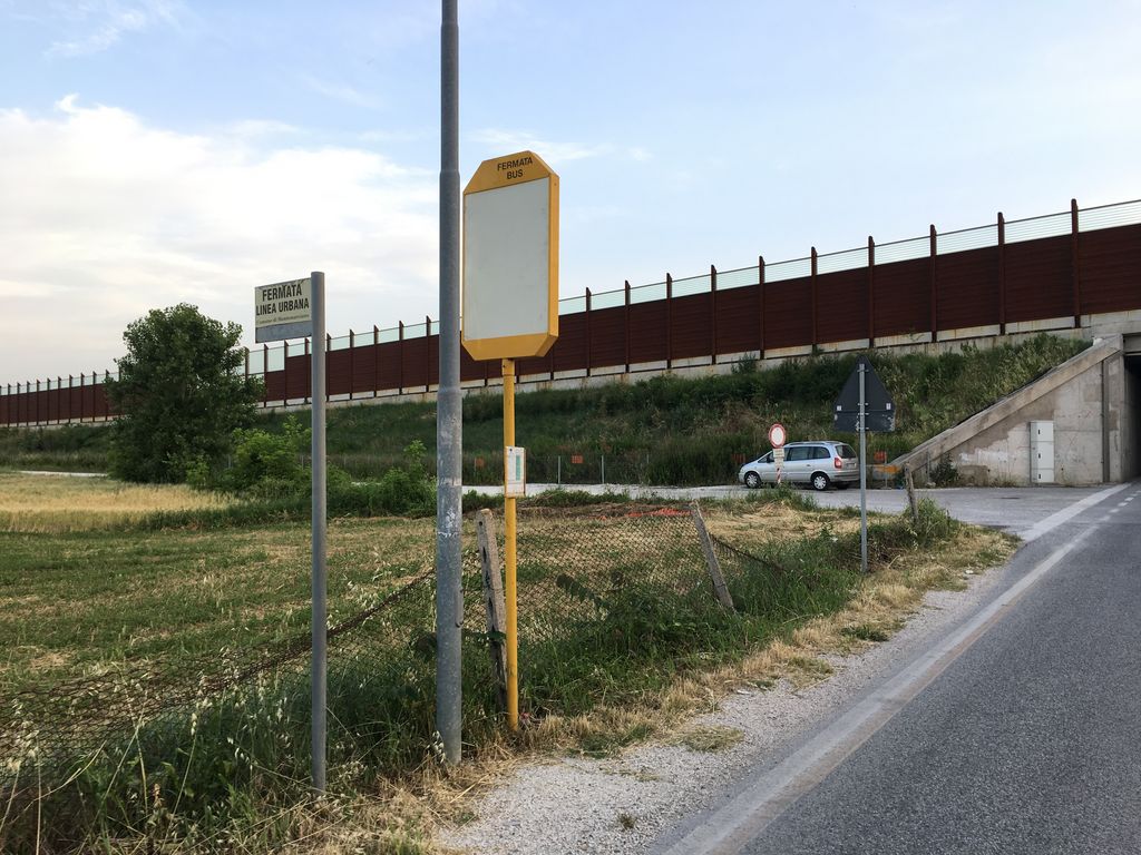 Impianto PALINA a Montemarciano, in zona Scuola Secondaria Carlo Falcinelli