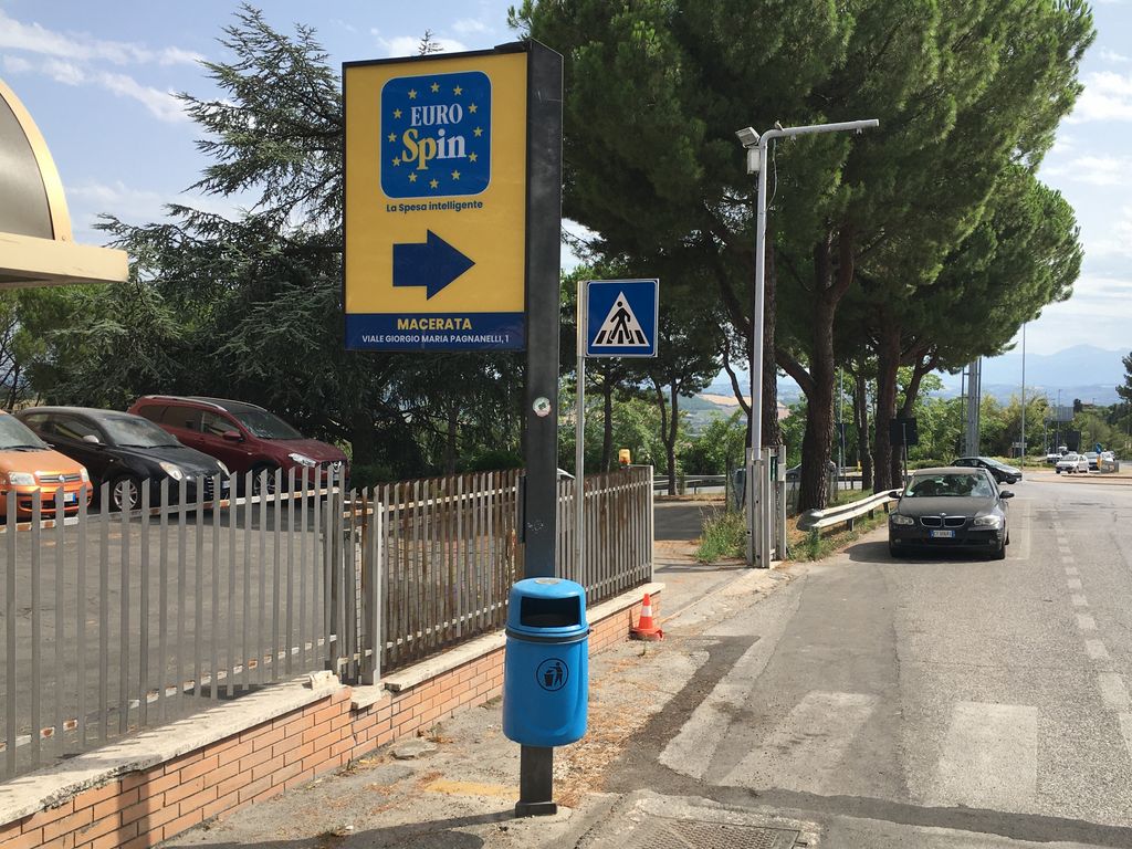 Impianto PALINA a Macerata, in zona Ninetto