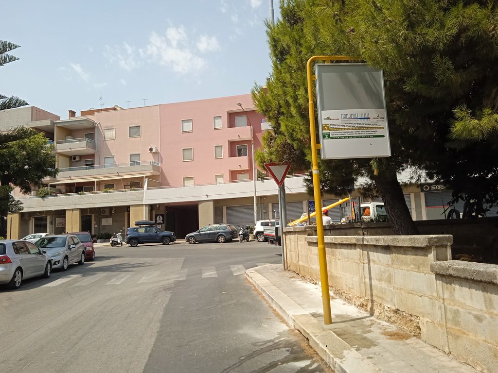 Impianto PALINA a Monopoli, in zona Roma 2000