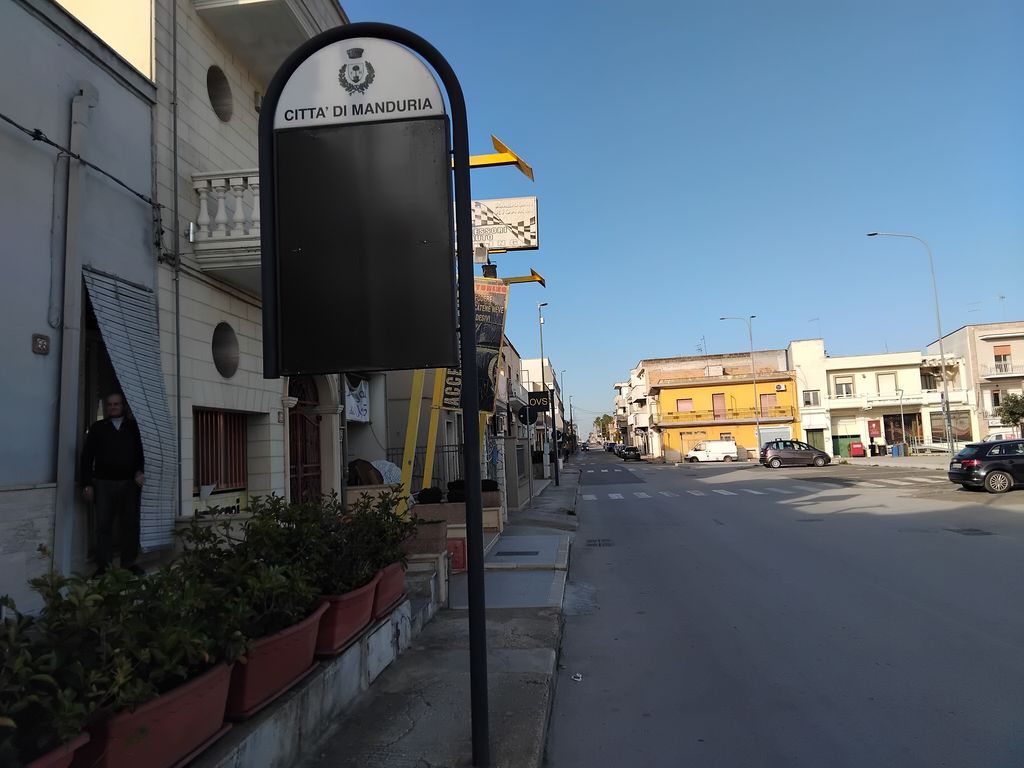 Impianto PALINA a Manduria, in zona Chiesa di Santa Maria di Costantinopoli