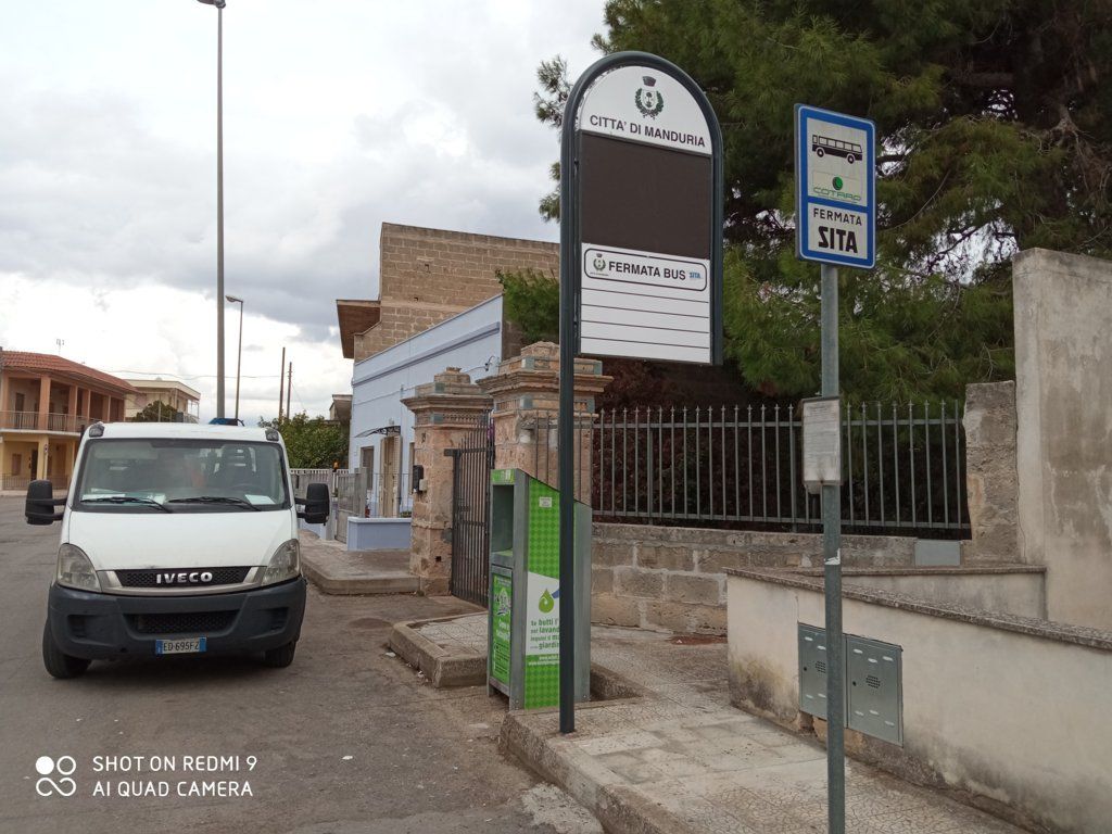 Impianto PALINA a Manduria, in zona Cappella di San Nicola